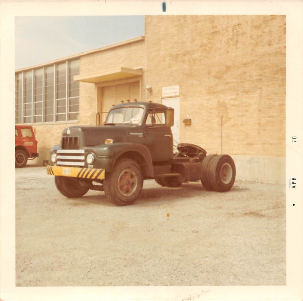One of the first Palletized Trucking trucks, 1970