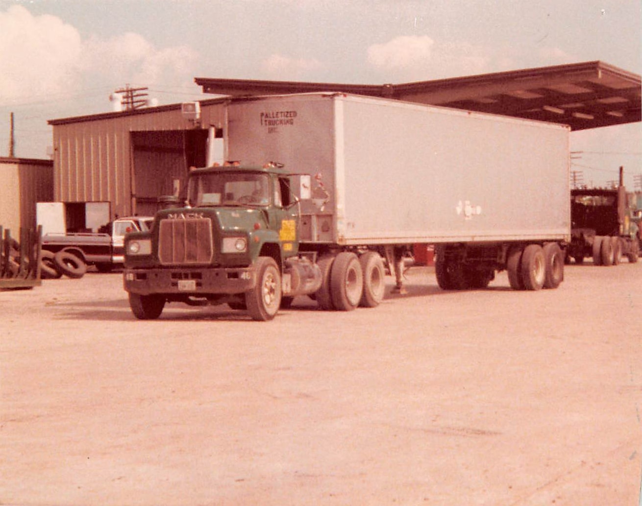 Palletized Trucking van, 1982